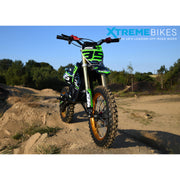 MX1 XTM MXPRO 48V 2000W Lithium Electric Dirt Bike Big 14/12" Gold Wheel