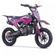 MX1 XTM CRX 50cc Dirt Bike 10/10" Hydraulic Suspension