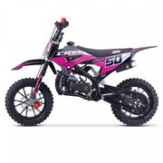 MX1 XTM CRX 50cc Dirt Bike 10/10" Hydraulic Suspension