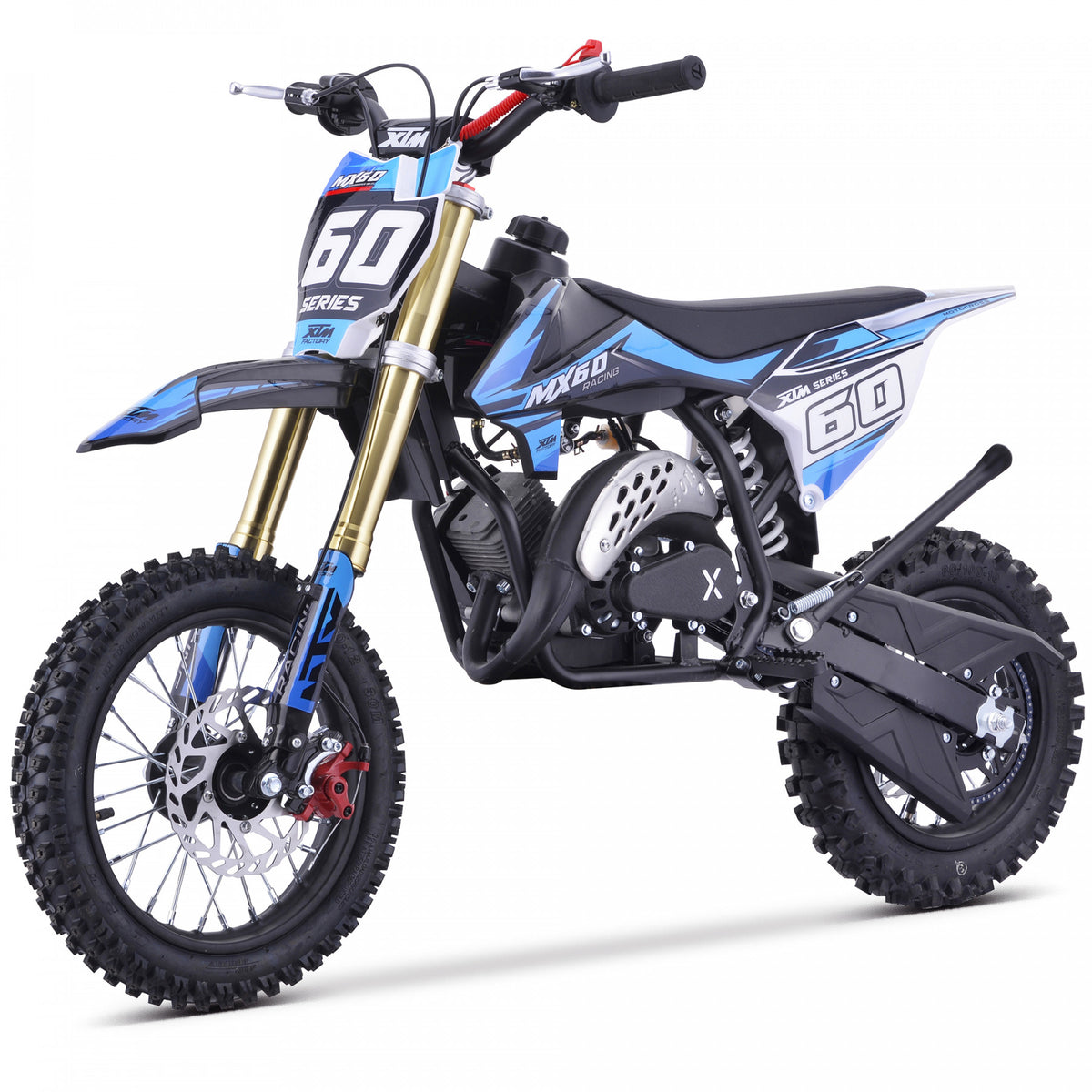 MX1 XTM MX60 Racing 60cc Dirt Bike 12/10"