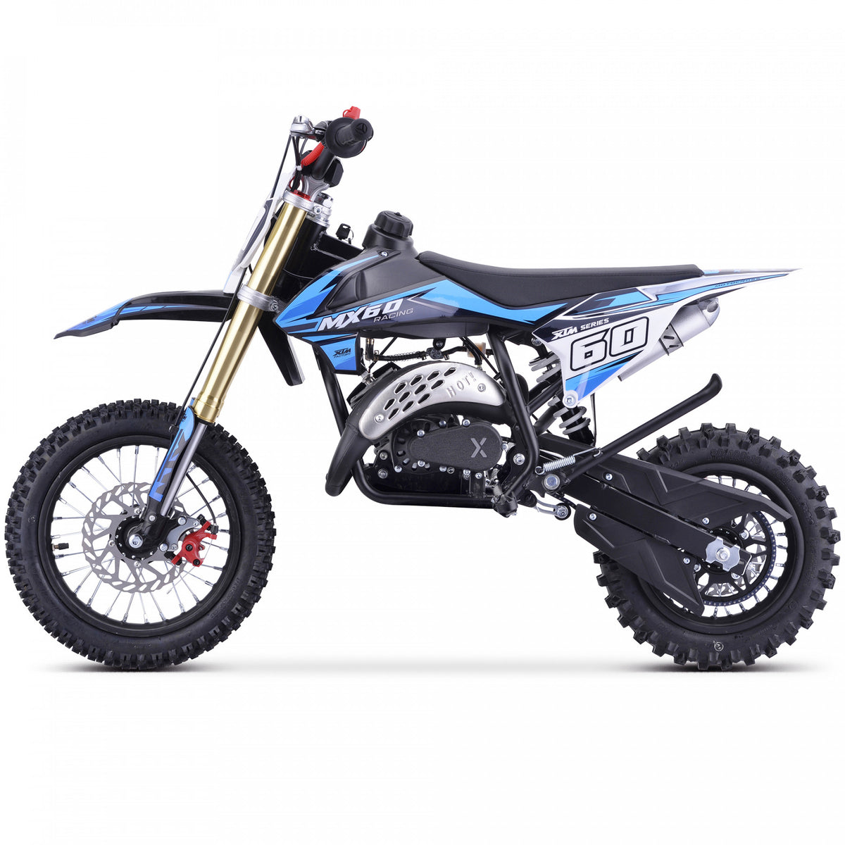 MX1 XTM MX60 Racing 60cc Dirt Bike 12/10"