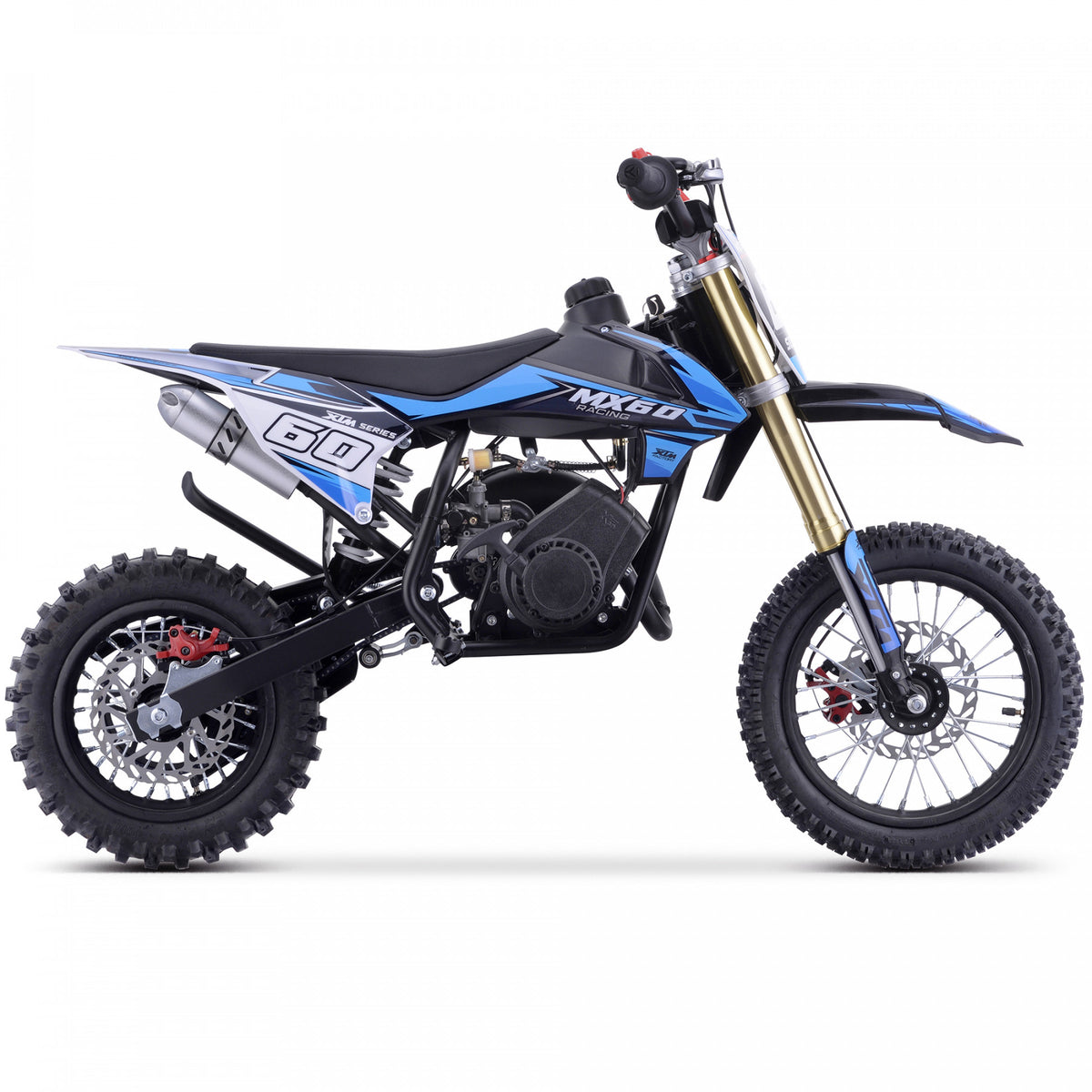 MX1 XTM MX60 Racing 60cc Dirt Bike 12/10"