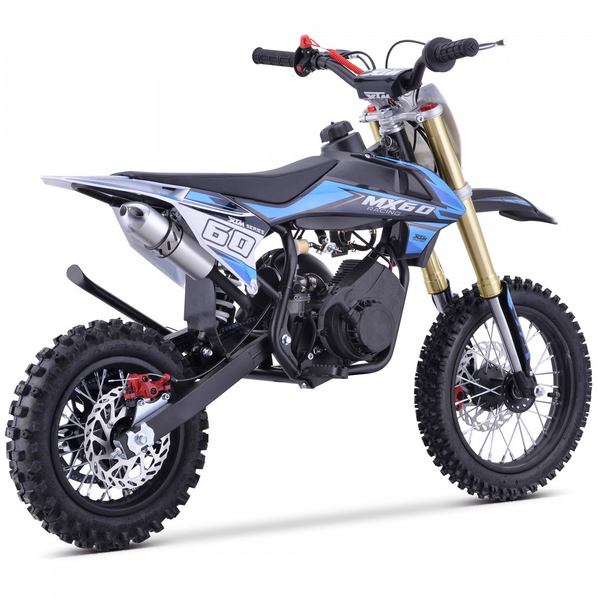 MX1 XTM MX60 Racing 60cc Dirt Bike 12/10"