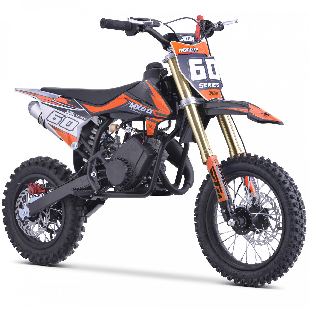 MX1 XTM MX60 Racing 60cc Dirt Bike 12/10"