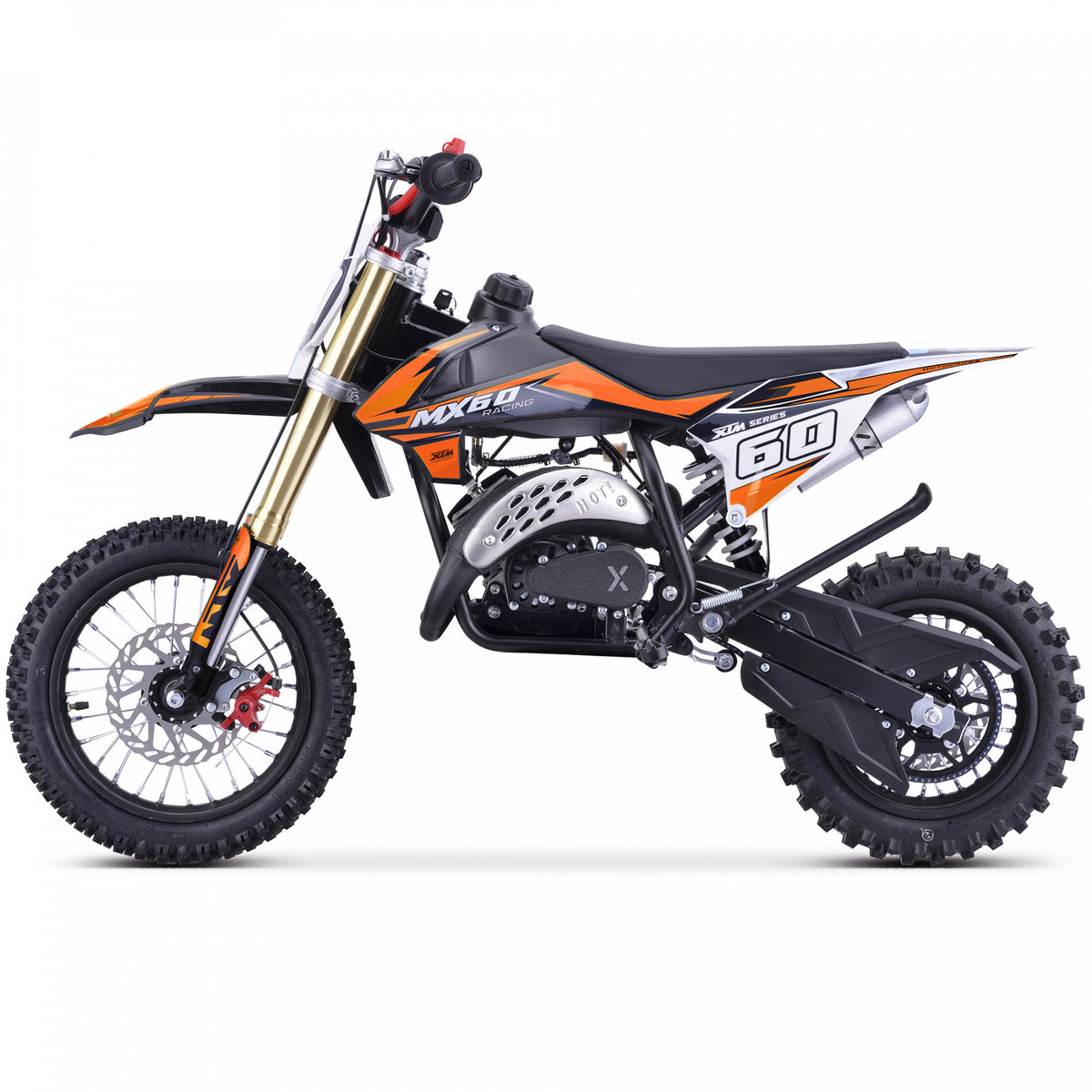 MX1 XTM MX60 Racing 60cc Dirt Bike 12/10"