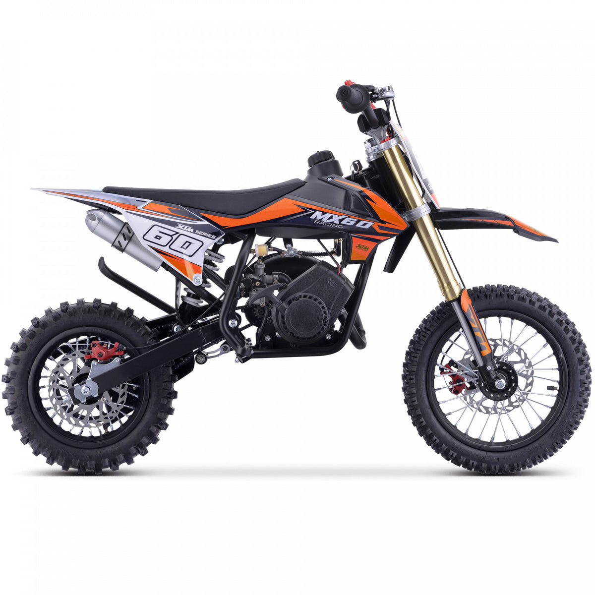 MX1 XTM MX60 Racing 60cc Dirt Bike 12/10"
