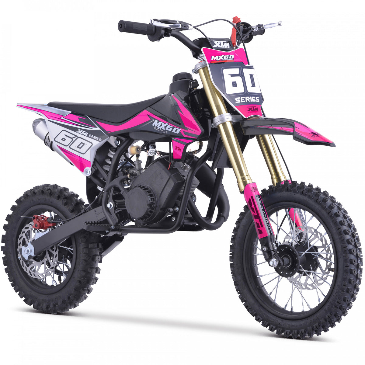 MX1 XTM MX60 Racing 60cc Dirt Bike 12/10"