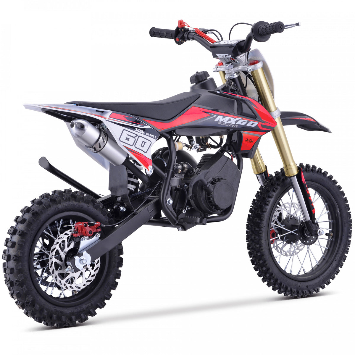 MX1 XTM MX60 Racing 60cc Dirt Bike 12/10"