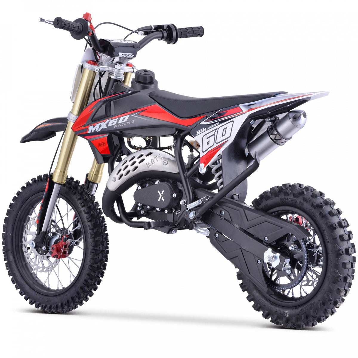 MX1 XTM MX60 Racing 60cc Dirt Bike 12/10"