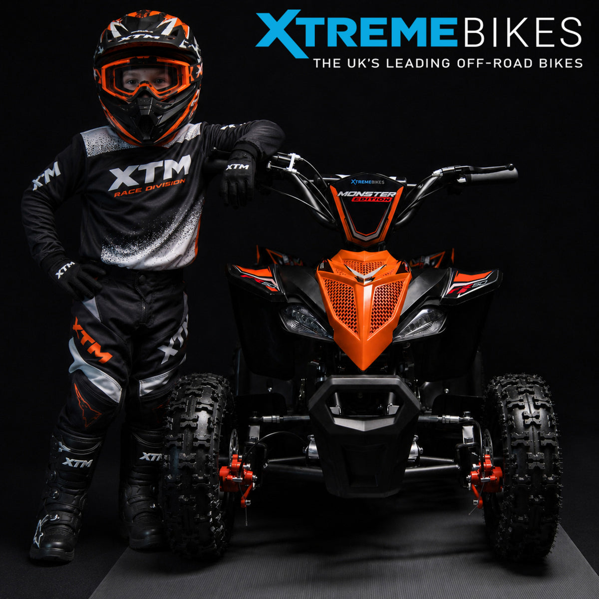MX1 XTM Monster 50cc Petrol Quad Bike