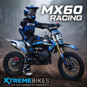 MX1 XTM MX60 Racing 60cc Dirt Bike 12/10"