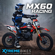 MX1 XTM MX60 Racing 60cc Dirt Bike 12/10"