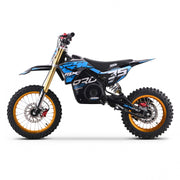 MX1 XTM MXPRO 48V 2000W Lithium Electric Dirt Bike Big 14/12" Gold Wheel