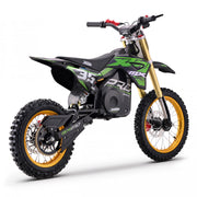MX1 XTM MXPRO 48V 2000W Lithium Electric Dirt Bike Big 14/12" Gold Wheel