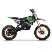 MX1 XTM MXPRO 48V 2000W Lithium Electric Dirt Bike Big 14/12" Gold Wheel