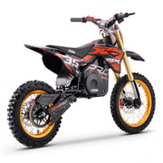 MX1 XTM MXPRO 48V 2000W Lithium Electric Dirt Bike Big 14/12" Gold Wheel