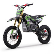 MX1 XTM MXPRO 60V 2000W Lithium Electric Dirt Bike Big 14/12" Black Wheel