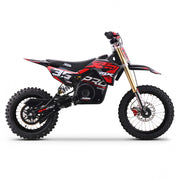 MX1 XTM MXPRO 60V 2000W Lithium Electric Dirt Bike Big 14/12" Black Wheel