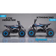 MX1 XTM Racing 48V 1600W Lithium Youth ATV Quad Bike