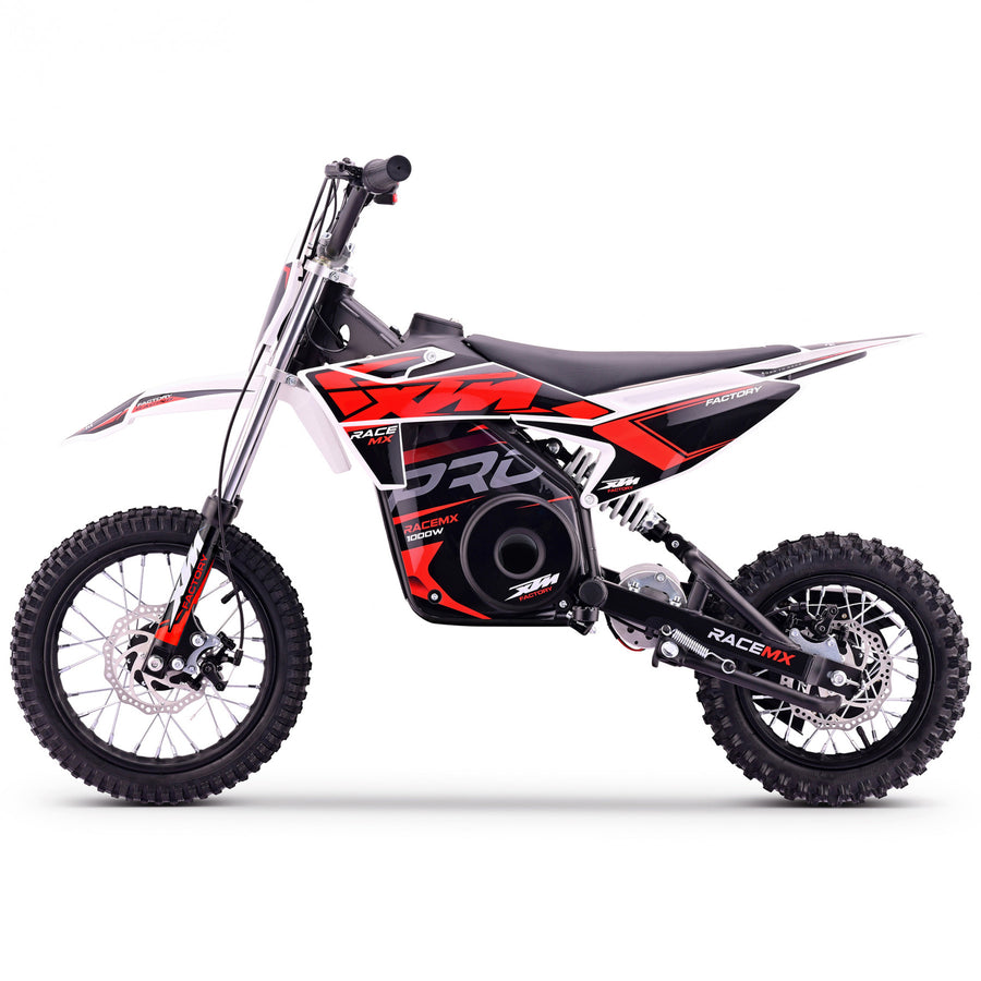 MX1 RACEMX 36V 1000W Lithium Electric Dirt Bike 12/10" Wheel