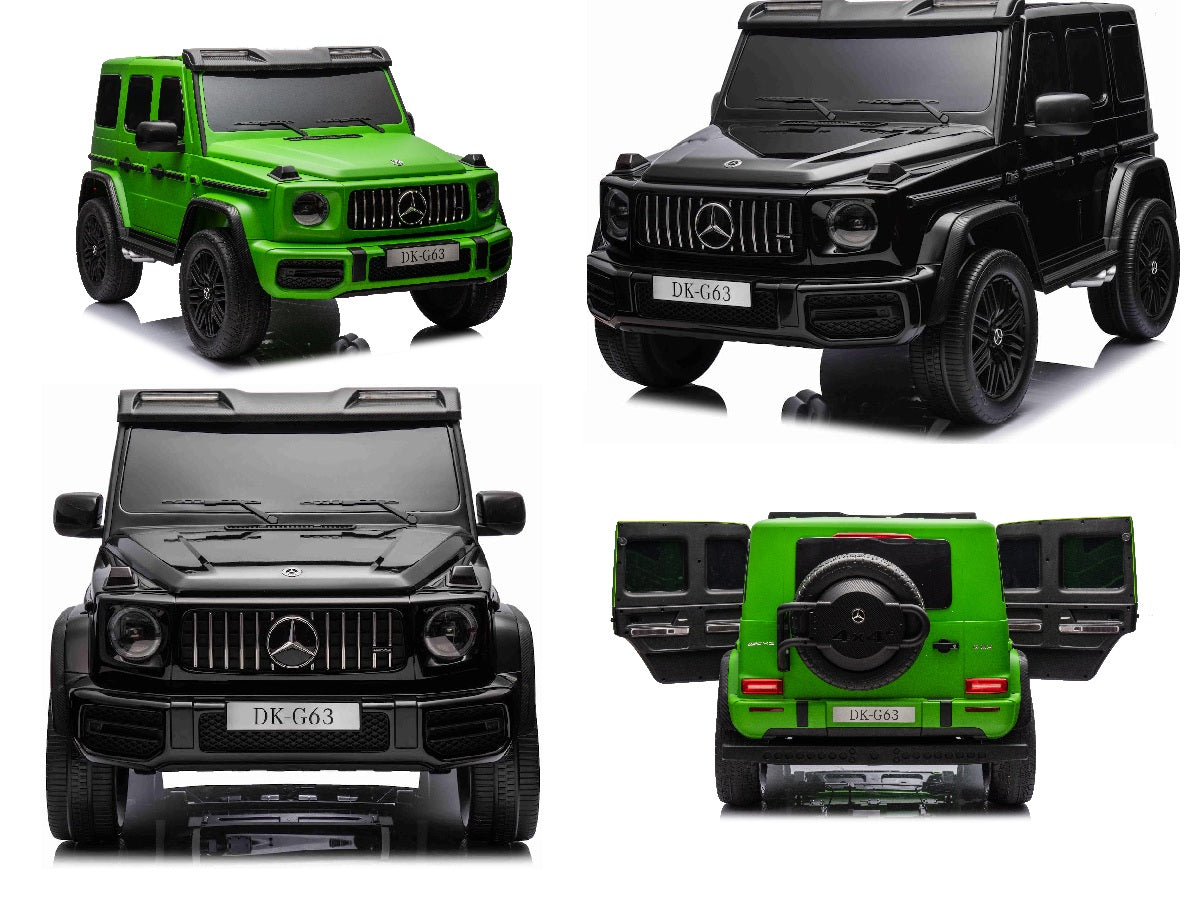 XXL Sized 2-Seater Mercedes G63 24V Kids Ride On Car | Giant G-Wagon