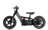 JULY PRE ORDER -  12” Kids Electric Bike - Black - MotoX1 Motocross ATV 