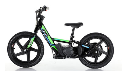 JULY PRE ORDER - Revvi Junior 16” Electric bike (Big wheel) GREEN - MotoX1 Motocross ATV 