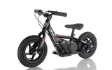 FEBRUARY PRE ORDER -  12” Kids Electric Bike - Black - MotoX1 Motocross ATV 