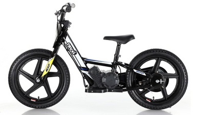 Revvi Junior 16” Electric bike (Big wheel) WHITE/BLACK - MotoX1 Motocross ATV 