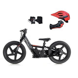 FEBRUARY PRE ORDER - Revvi 16" Junior 16” Electric Balance bike (Big wheel) -BUNDLE - MotoX1 Motocross ATV 