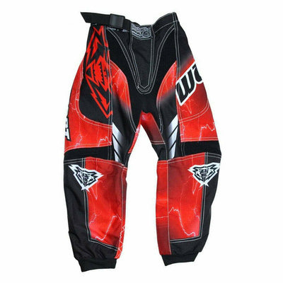 Wulfsports Cub Forte Race Suit Kids Children Motocross Trouser Pants - RED - MotoX1 Motocross ATV 