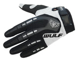 ORANGE - WULFSPORT Cub Attack Kids Junior Motorbike Motocross Gloves - MotoX1 Motocross ATV 