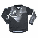 Wulfsport Kids Cub Forte Shirt Chlidren Motocross Race Suit Shirt - GREY - MotoX1 Motocross ATV 