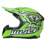 WULFSPORT CUB FLITE-XTRA  KIDS MX HELMET - ORANGE - MotoX1 Motocross ATV 