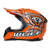 WULFSPORT CUB FLITE-XTRA  KIDS MX HELMET - YELLOW - MotoX1 Motocross ATV 