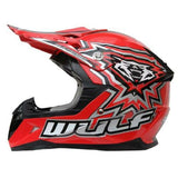 WULFSPORT CUB FLITE-XTRA  KIDS MX HELMET - YELLOW - MotoX1 Motocross ATV 